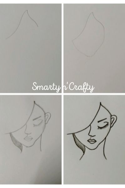 Very easy Girl drawing for beginners [ easy drawing ] 💛 - YouTube-saigonsouth.com.vn