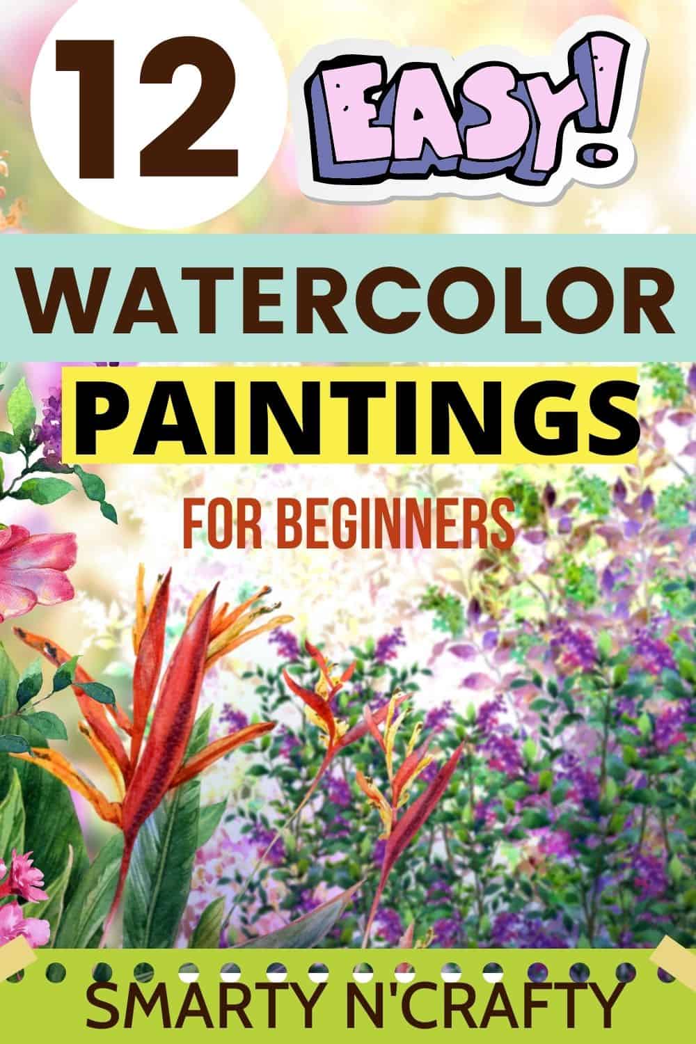 Easy Watercolor Paintings for Beginners