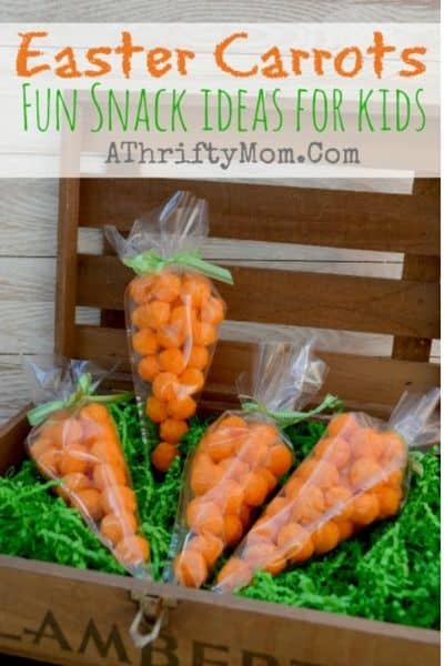 CARROT EASTER TREAT BAGS