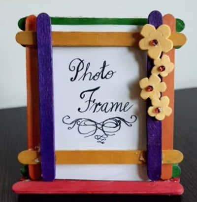 Popsicle Stick Photo Booth