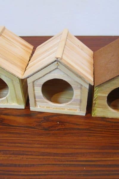 Stick house for Hamster