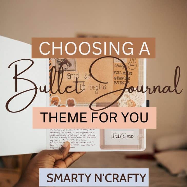 choosing a bullet journal theme