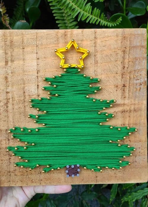 Christmas tree String Art