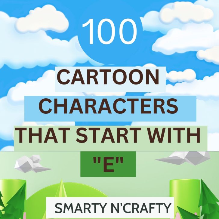 Cartoon Characters Starting with E