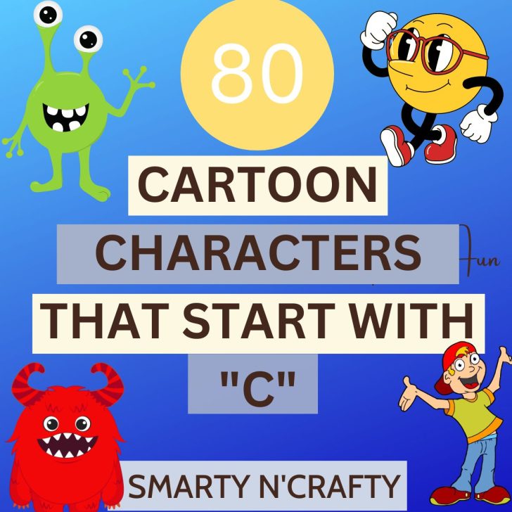 Cartoon Characters that Start with C