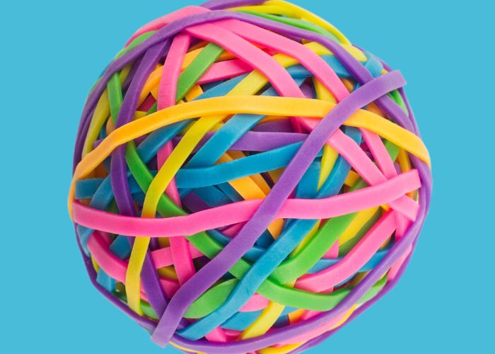 how to make rubber band balls