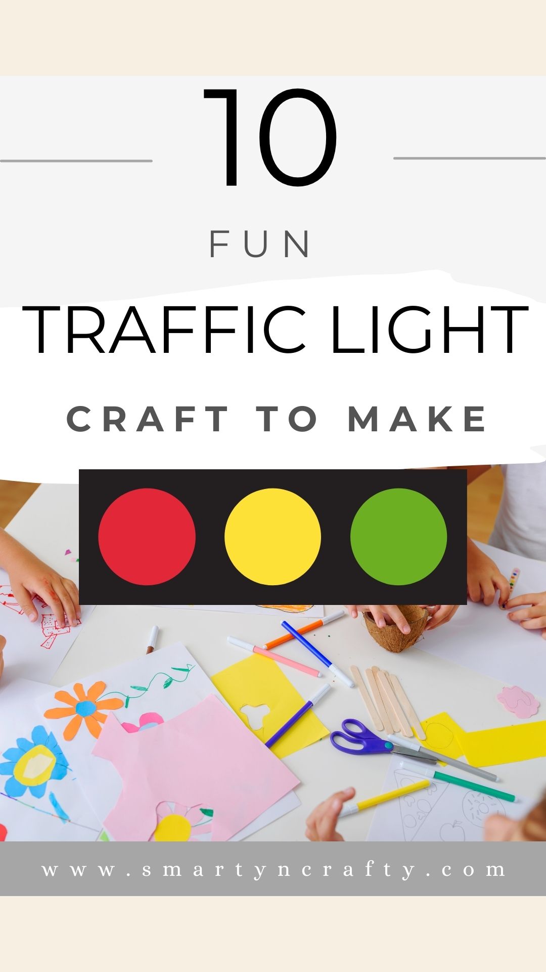 Traffic Light Craft for Preschoolers