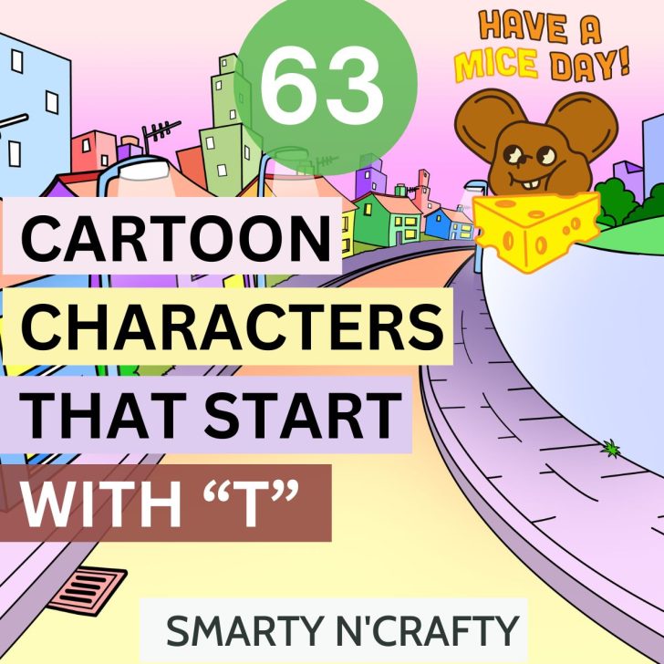 Cartoon Characters that Start with T