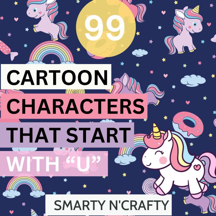 Cartoon characters that start with U