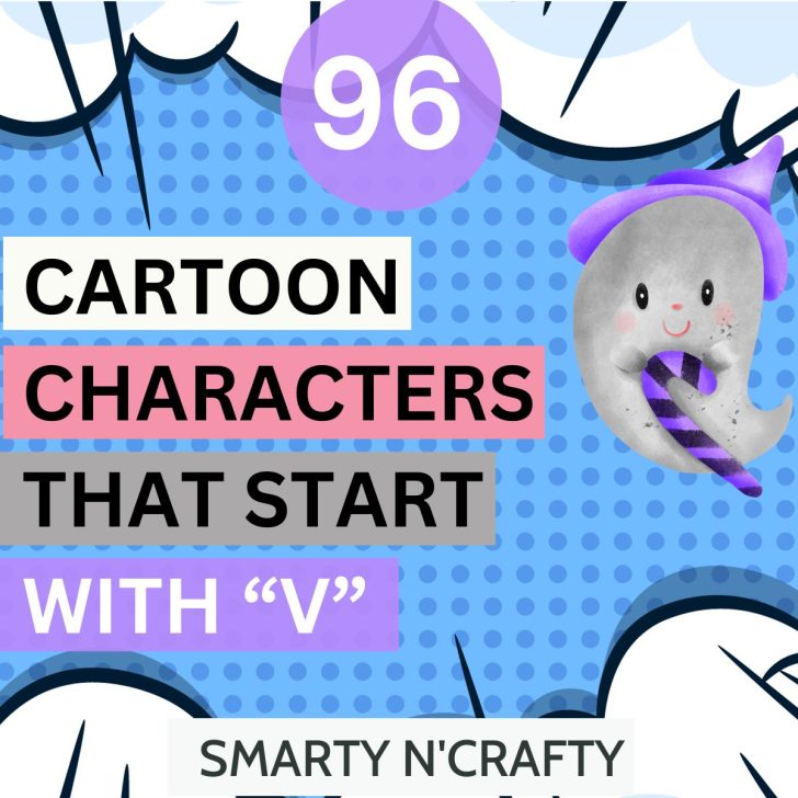 cartoon characters that start with V