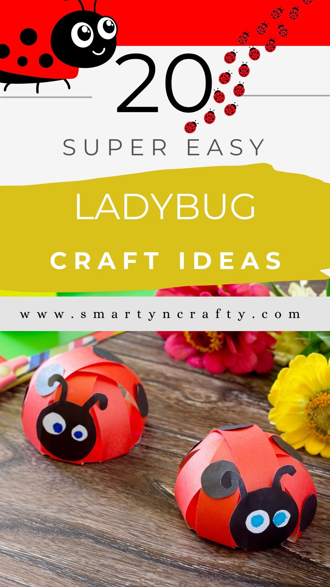 Easy Lady Bug Crafts