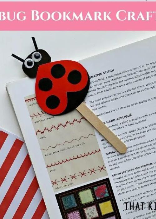 Ladybug Bookmarks