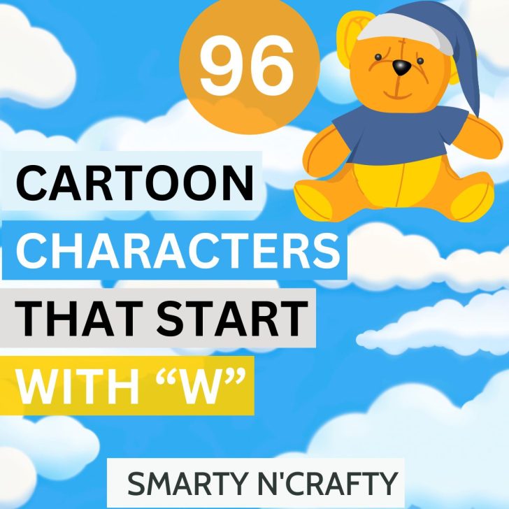 cartoon characters that start with w