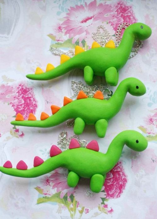 Clay Dinosaurs