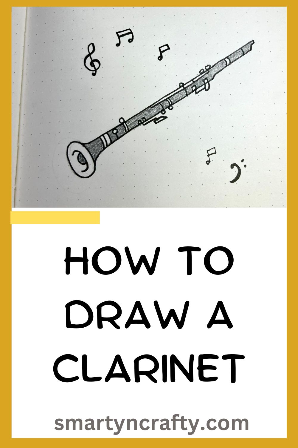 How to Draw a Clarinet 