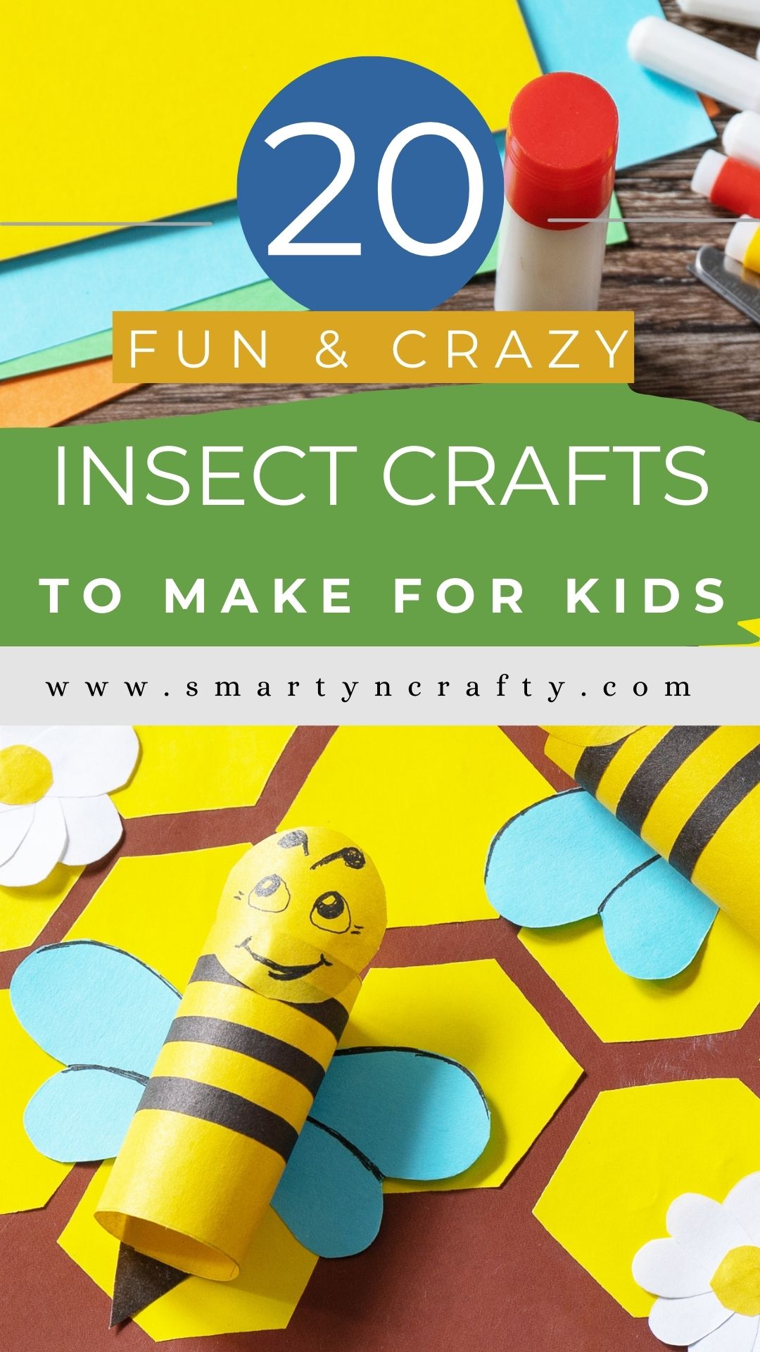 INSECT crafts for kids