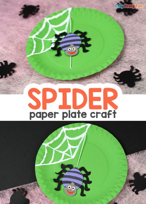 Spider Web Plate Craft