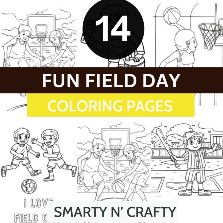 fun field day coloring pages