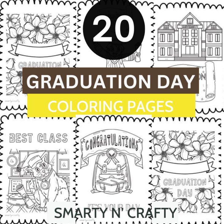 graduation day coloring pages