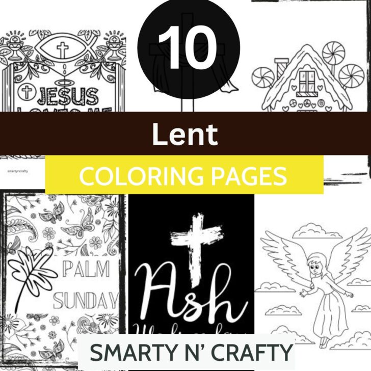 lent coloring pages